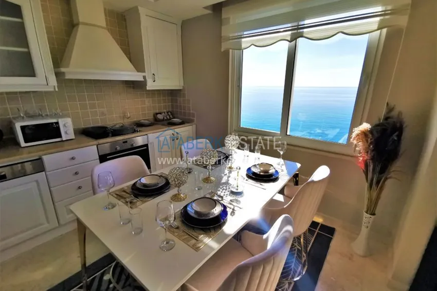 Kupuj Apartament w Mahmutlarze - 2 sypialnie, nowoczesne wnętrze, duże balkony, bezpośredni widok na morze 10