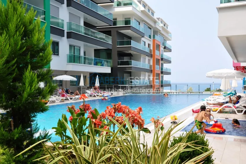 Apartament w Kargicaku w kompleksie z bogatą infrastrukturą i prywatną plażą 2