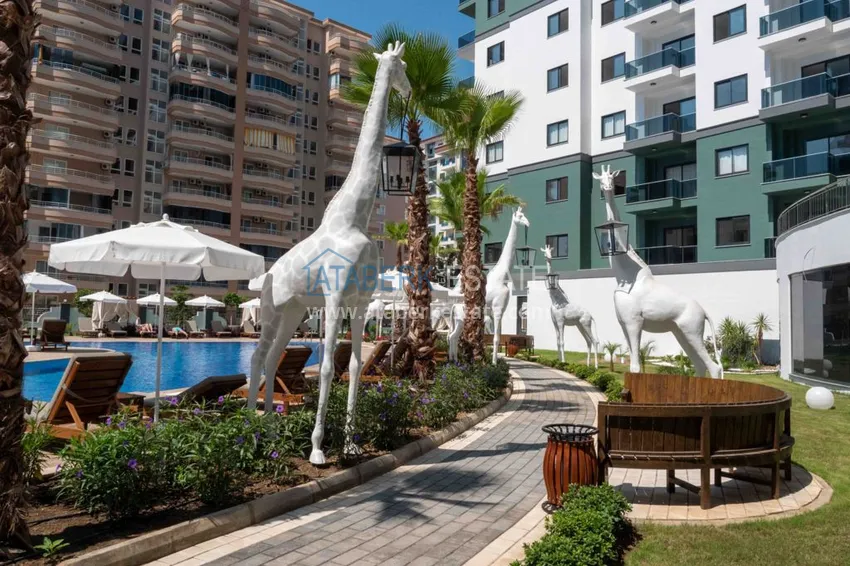 One-bedroom apartment for rent in Mahmutlar in the elite complex No. A20 7