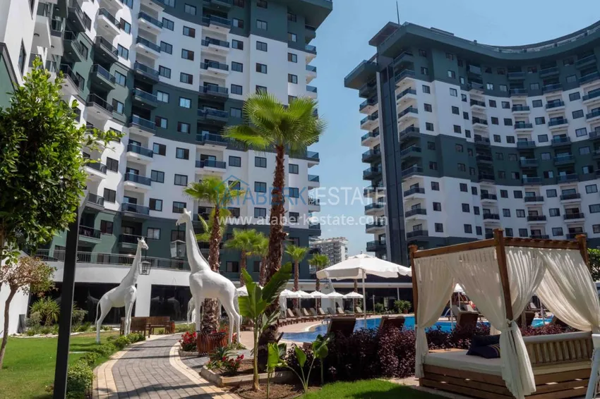 One-bedroom apartment for rent in Mahmutlar in the elite complex No. A20 9