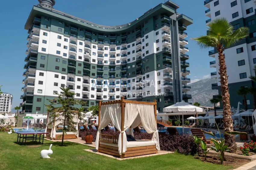 One-bedroom apartment for rent in Mahmutlar in the elite complex No. A20 11