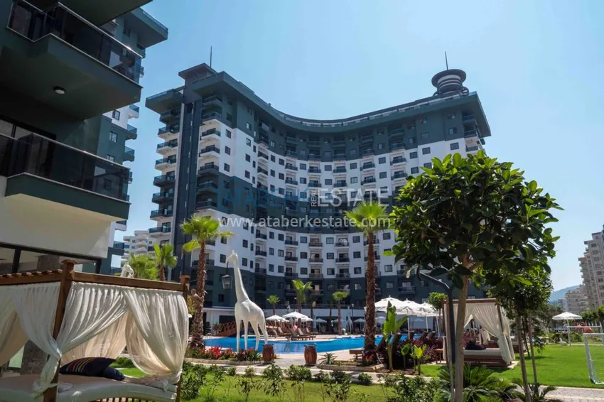 One-bedroom apartment for rent in Mahmutlar in the elite complex No. A20 12