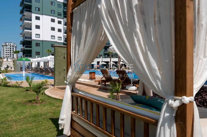 One-bedroom apartment for rent in Mahmutlar in the elite complex No. A20 13