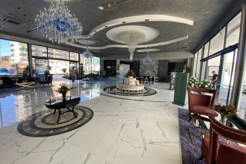 One-bedroom apartment for rent in Mahmutlar in the elite complex No. A20 21