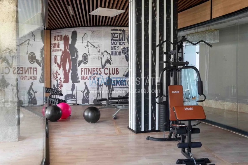 One-bedroom apartment for rent in Mahmutlar in the elite complex No. A20 25