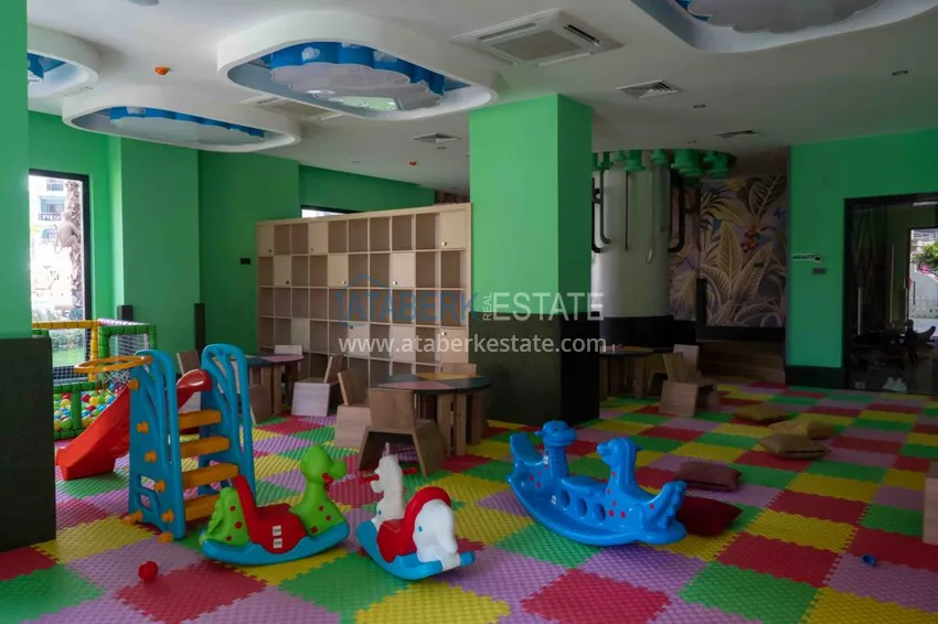 One-bedroom apartment for rent in Mahmutlar in the elite complex No. A20 43