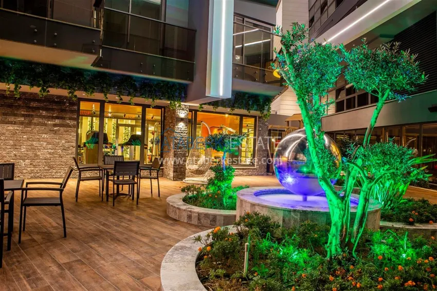 Rent an apartment in the center of Alanya in a luxury residential complex 16 