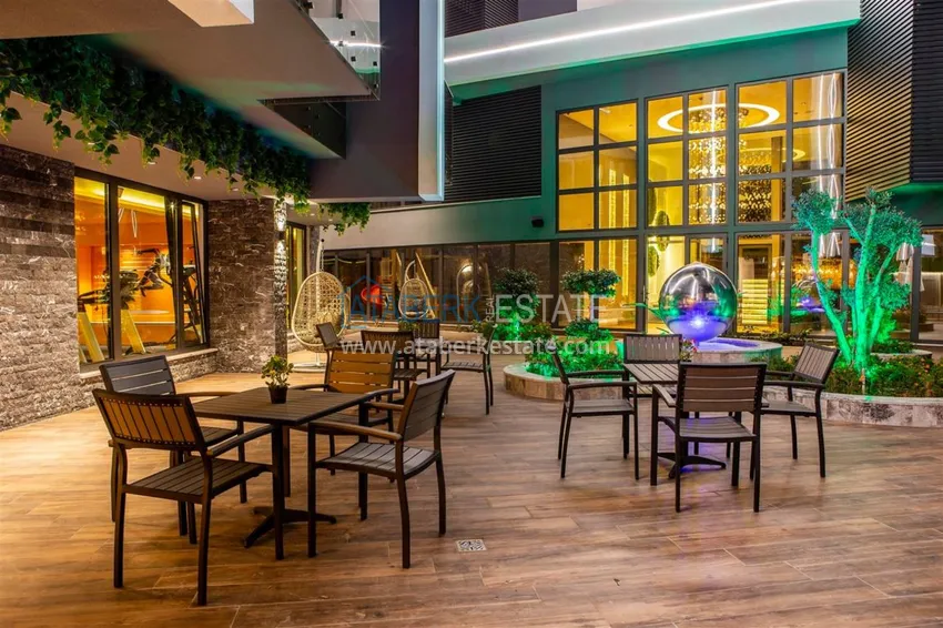 Rent an apartment in the center of Alanya in a luxury residential complex 18 