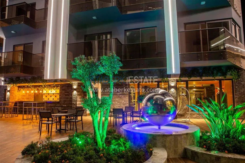 Rent an apartment in the center of Alanya in a luxury residential complex 20 