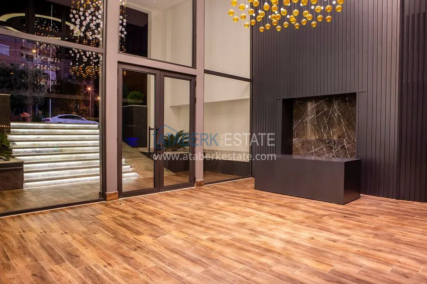 Rent an apartment in the center of Alanya in a luxury residential complex 22 