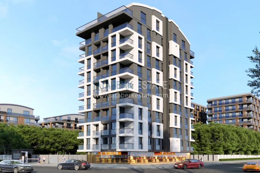 Apartamenty i penthousy w Antalyi - Muratpasa od dewelopera z nieoprocentowanymi ratami 1 