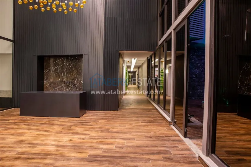 Rent an apartment in the center of Alanya in a luxury residential complex 23 