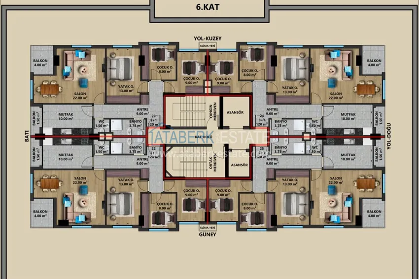 Kupuj taniej Apartamenty i penthousy w Antalyi - Muratpasa od dewelopera z nieoprocentowanymi ratami 1 