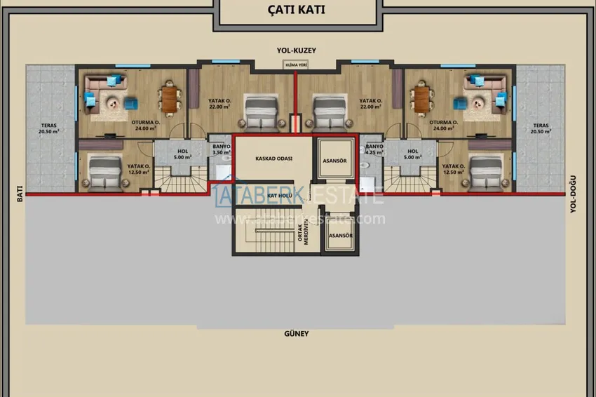 Kupuj taniej Apartamenty i penthousy w Antalyi - Muratpasa od dewelopera z nieoprocentowanymi ratami 2 