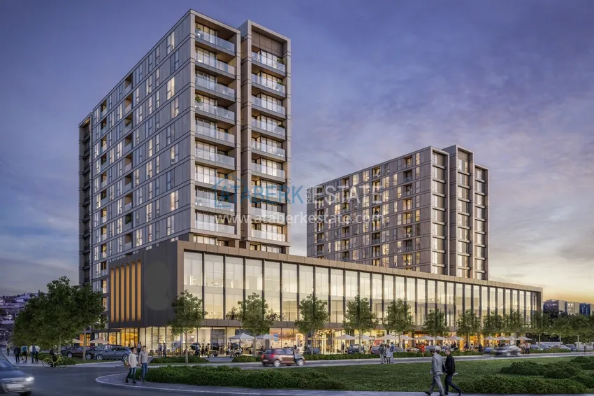 Nowy projekt inwestycyjny nowoczesnego kompleksu mieszkaniowego w Stambule - Topkapi 1 