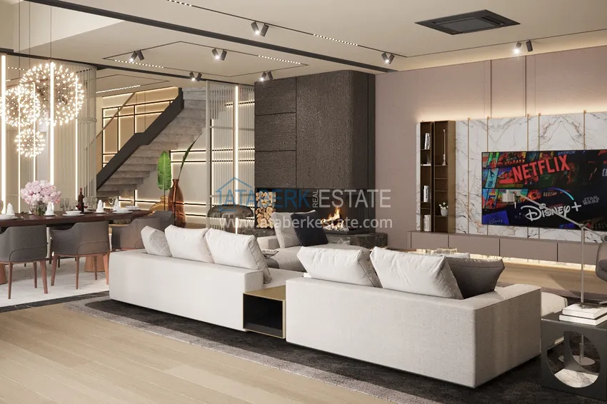 Purchase New villas in Antalya - Aksu - Altintash in a cottage complex under construction 7