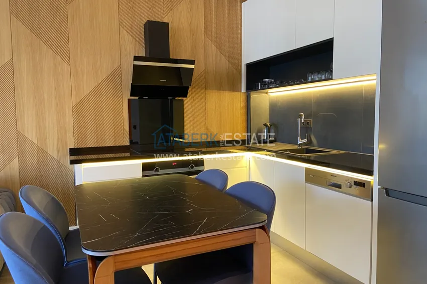Purchase Rent an apartment in the center of Alanya in a luxury residential complex 10 