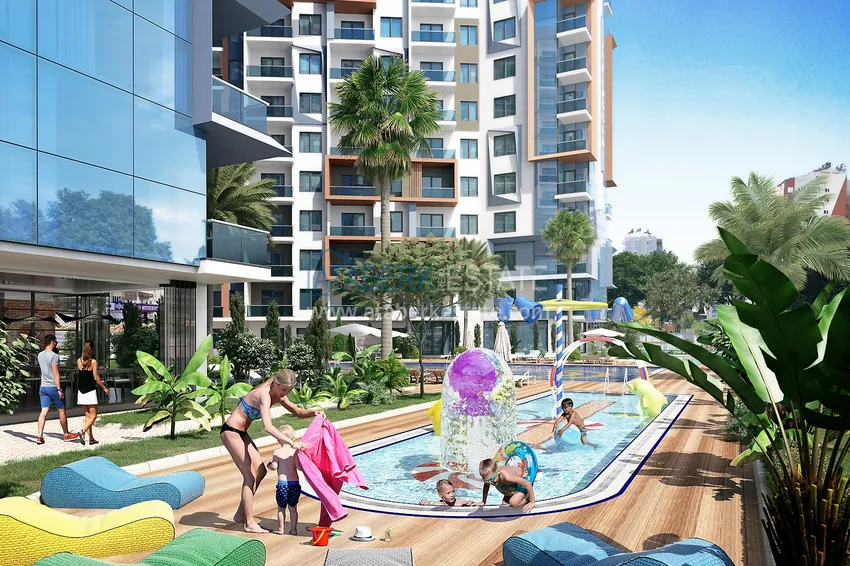Apartment in Mahmutlar from an investor in a residential complex under construction 11