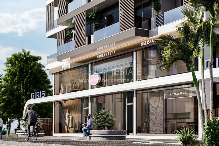 Nowy projekt kompleksu mieszkalnego klasy komfort w dzielnicy Demirtas 11