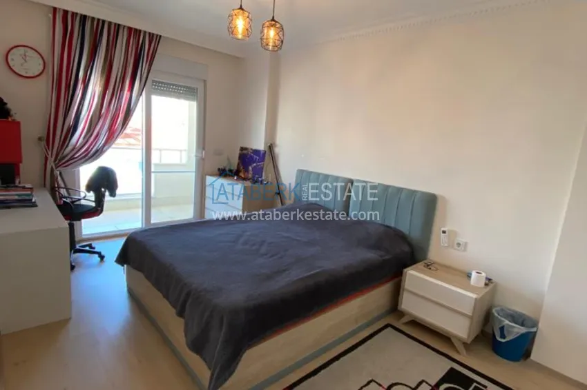 Kupuj Umeblowany dwupoziomowy penthouse w Mahmutlarze z widokiem na otwarte morze 11 