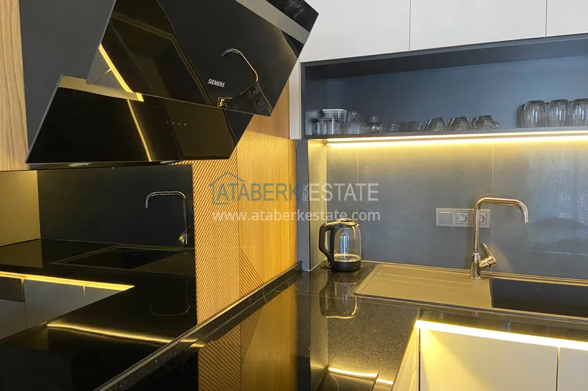 Purchase Rent an apartment in the center of Alanya in a luxury residential complex 12 