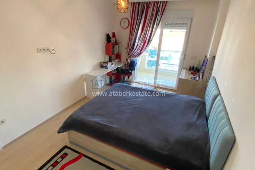 Kupuj Umeblowany dwupoziomowy penthouse w Mahmutlarze z widokiem na otwarte morze 12 