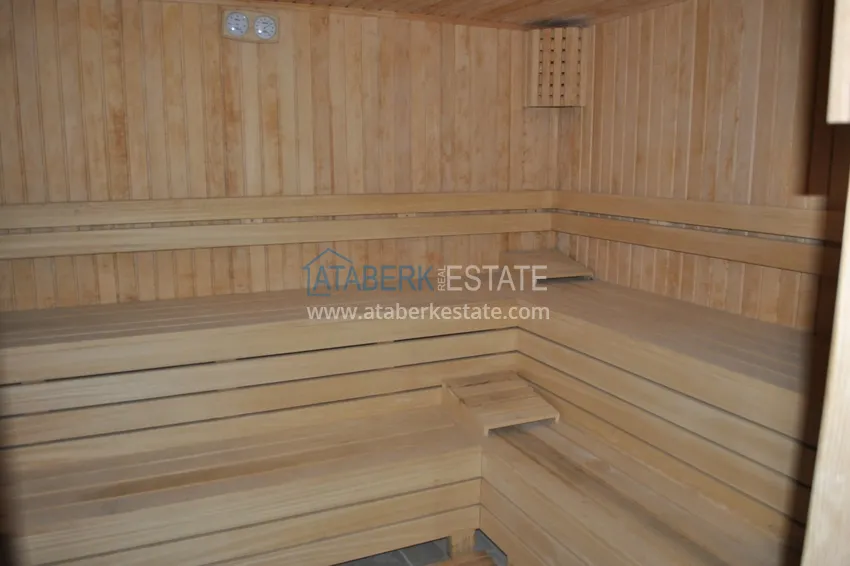 Dwupoziomowy penthouse w Mahmutlarze z meblami w zadbanym kompleksie 14