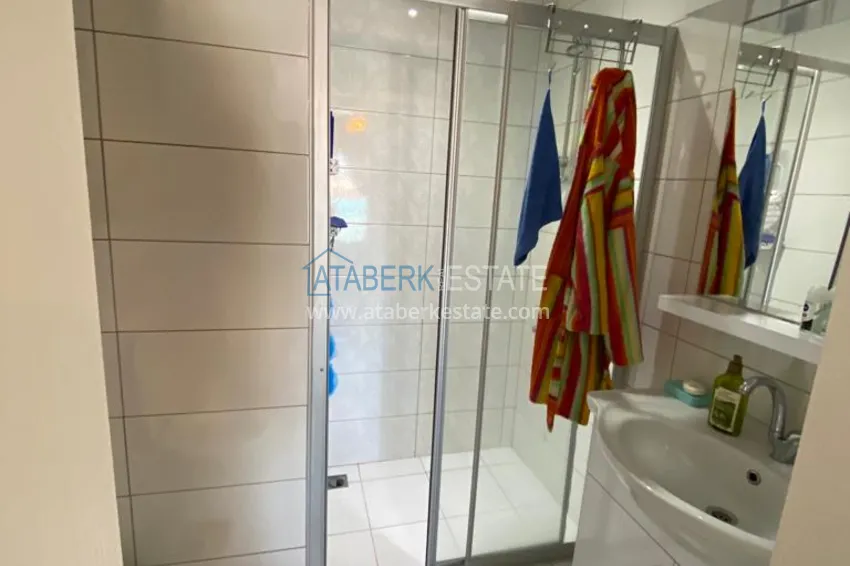 Kupuj Umeblowany dwupoziomowy penthouse w Mahmutlarze z widokiem na otwarte morze 18 