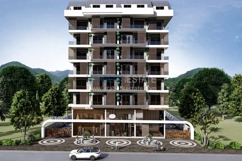 Nowy projekt kompleksu mieszkalnego klasy komfort w dzielnicy Demirtas 2