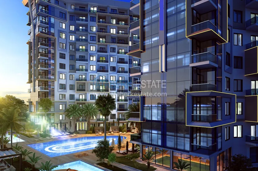 Apartment in Mahmutlar from an investor in a residential complex under construction 8