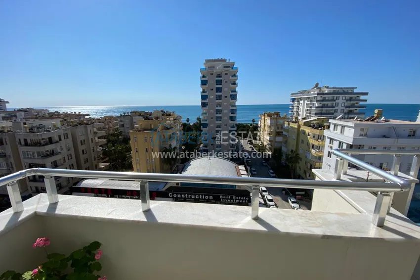 Kupuj Umeblowany dwupoziomowy penthouse w Mahmutlarze z widokiem na otwarte morze 22 
