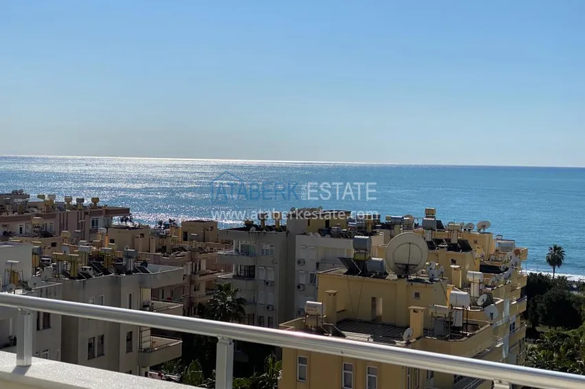 Kupuj Umeblowany dwupoziomowy penthouse w Mahmutlarze z widokiem na otwarte morze 23 