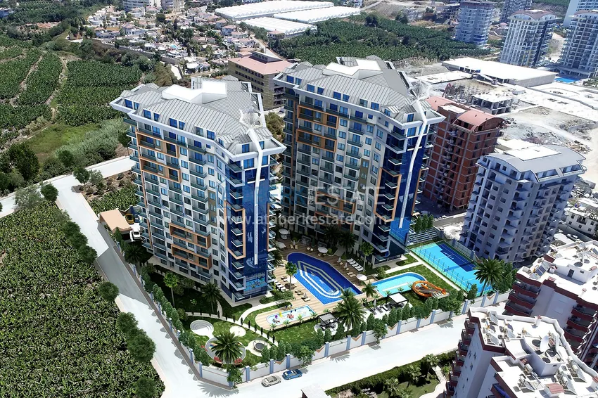 Apartment in Mahmutlar from an investor in a residential complex under construction 1
