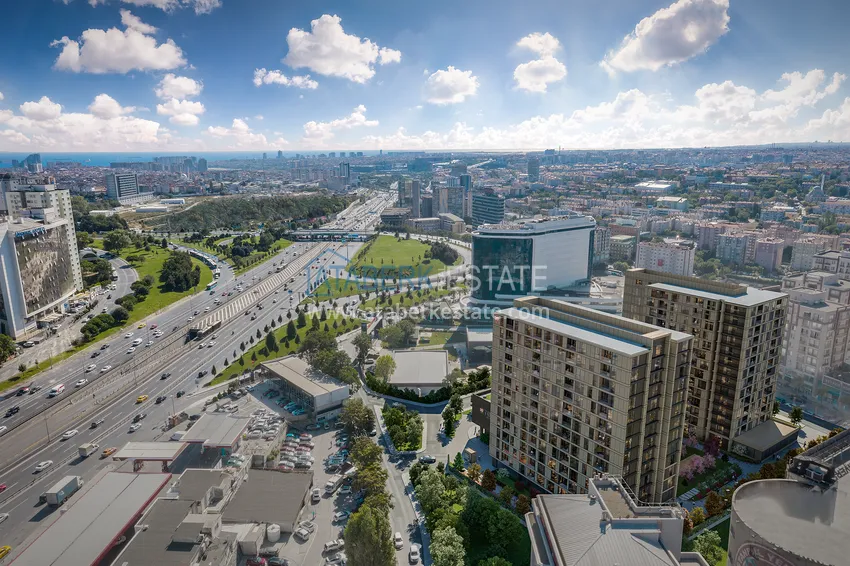 Nowy projekt inwestycyjny nowoczesnego kompleksu mieszkaniowego w Stambule - Topkapi 4 