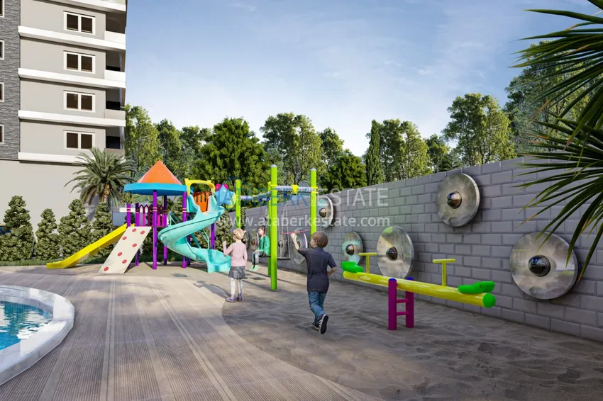 Nowy projekt kompleksu mieszkalnego klasy komfort w dzielnicy Demirtas 5