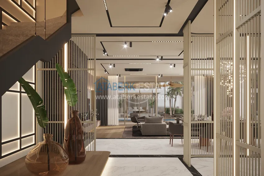 Purchase New villas in Antalya - Aksu - Altintash in a cottage complex under construction 2