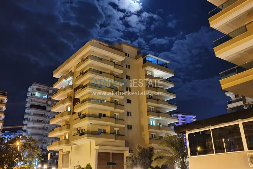 Dwupoziomowy penthouse w Mahmutlarze z meblami w zadbanym kompleksie 6