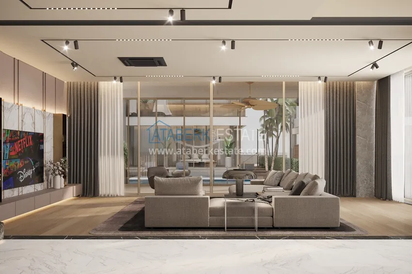 Purchase New villas in Antalya - Aksu - Altintash in a cottage complex under construction 3