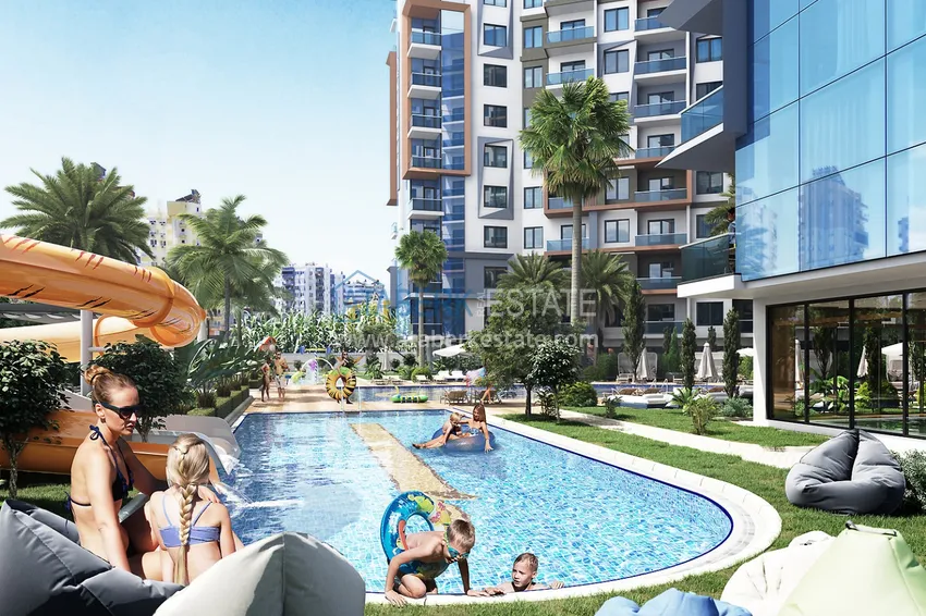 Apartment in Mahmutlar from an investor in a residential complex under construction 10