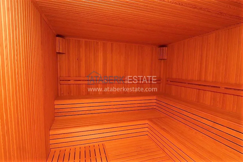 Apartament w Oba z pięknym wykończeniem i osobną kuchnią w młodym kompleksie 13