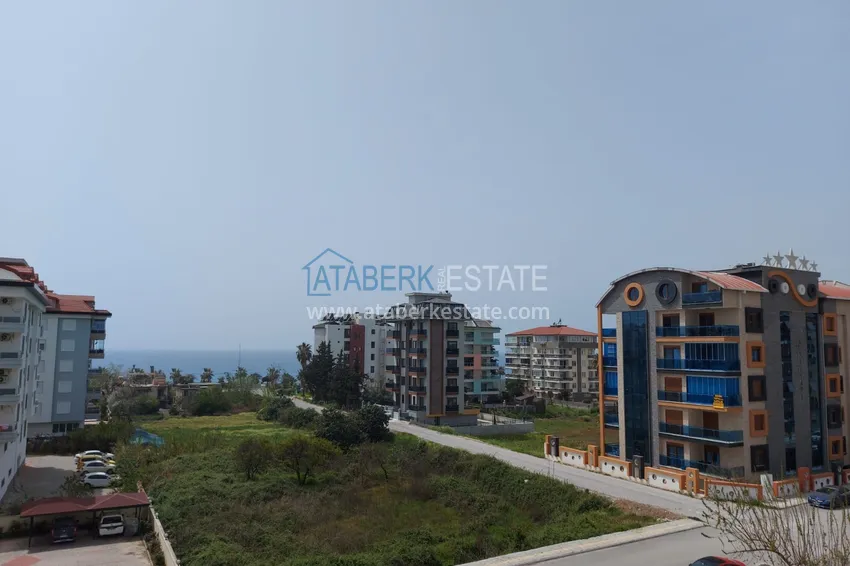 Kupuj Umeblowane apartamenty w Kestel z widokiem na morze w kompleksie mieszkalnym 29