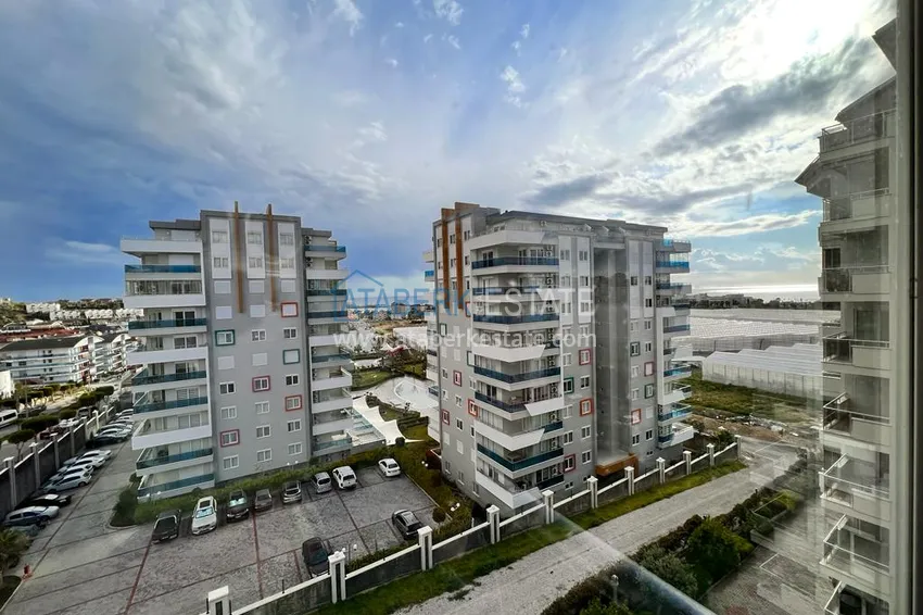 Kupuj Apartament w Avsallar z widokiem na morze i góry w kompleksie z prywatną plażą 15 