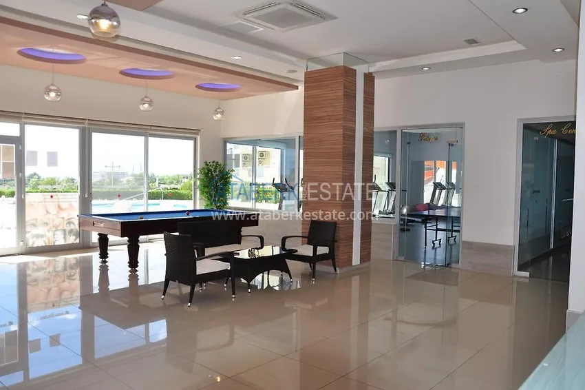 Apartament w Avsallar z widokiem na morze i góry w kompleksie z prywatną plażą 18 