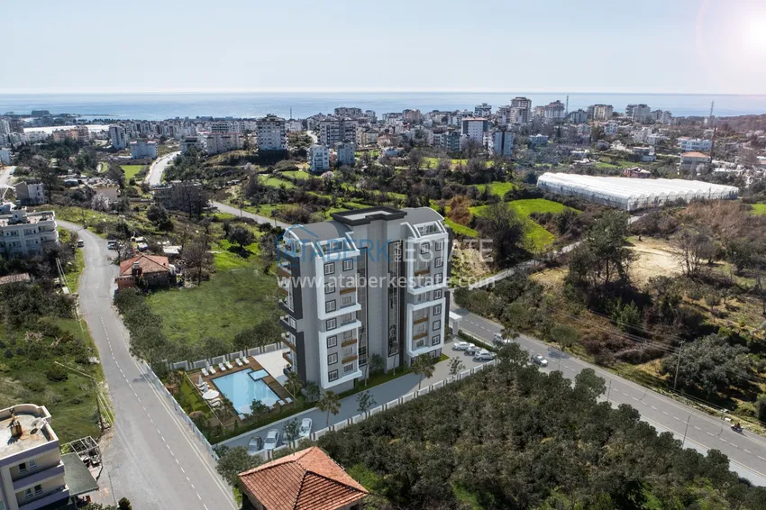 Apartamenty w Alanyi - obszar Avsallar od inwestora w kompleksie na ostatnim etapie 2