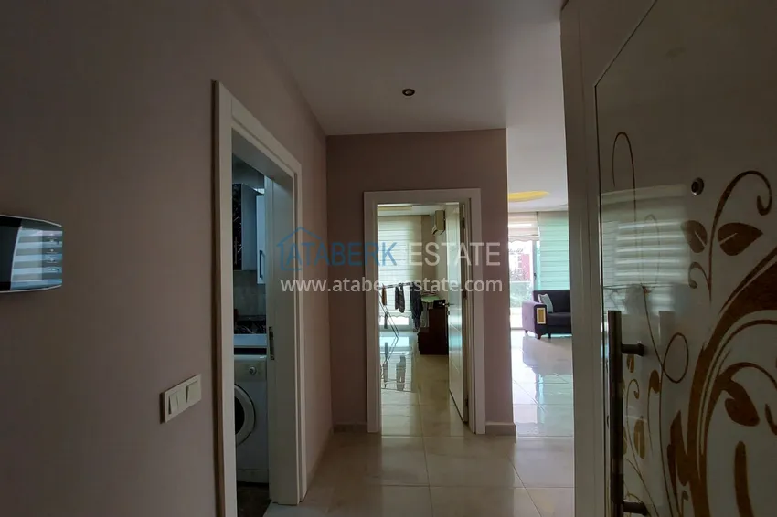 Kupuj Umeblowane apartamenty w Kestel z widokiem na morze w kompleksie mieszkalnym 15