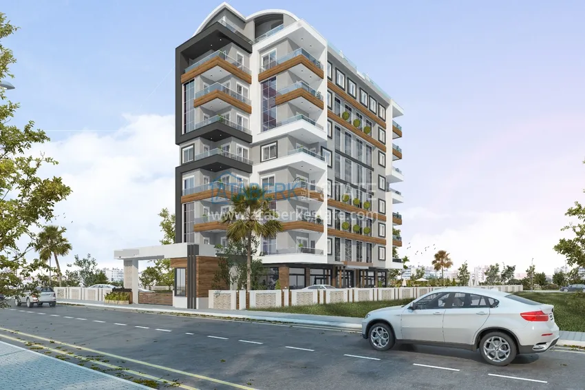Apartamenty w Alanyi - obszar Avsallar od inwestora w kompleksie na ostatnim etapie 4