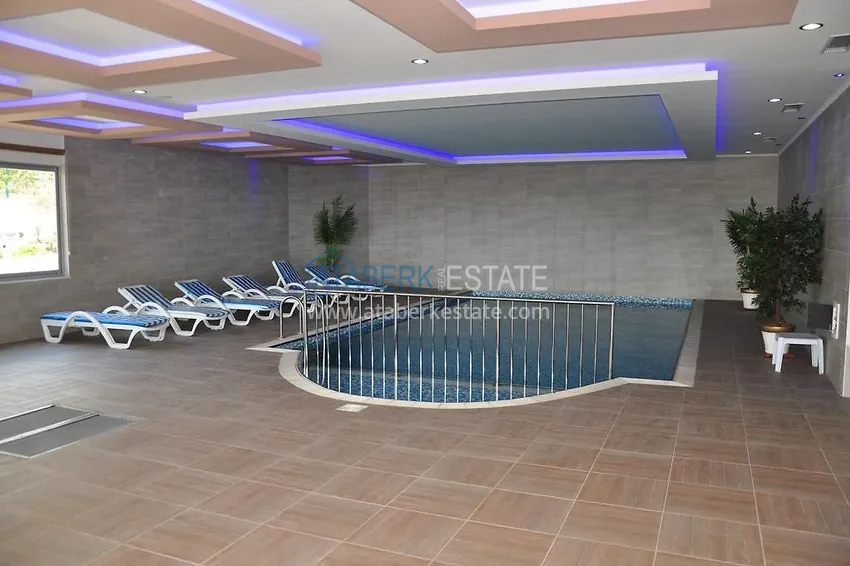 Apartament w Avsallar z widokiem na morze i góry w kompleksie z prywatną plażą 22 