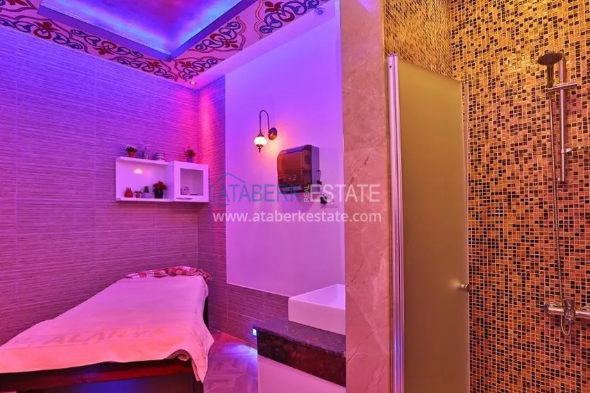 Apartament w Avsallar z widokiem na morze i góry w kompleksie z prywatną plażą 26 