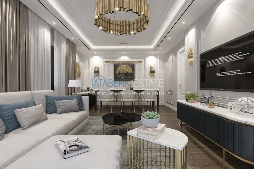 Kupuj Apartamenty w Alanyi - obszar Avsallar od inwestora w kompleksie na ostatnim etapie 2