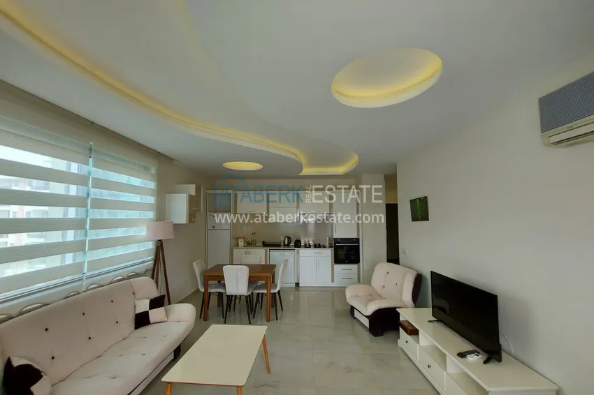 Kupuj Umeblowane apartamenty w Kestel z widokiem na morze w kompleksie mieszkalnym 2